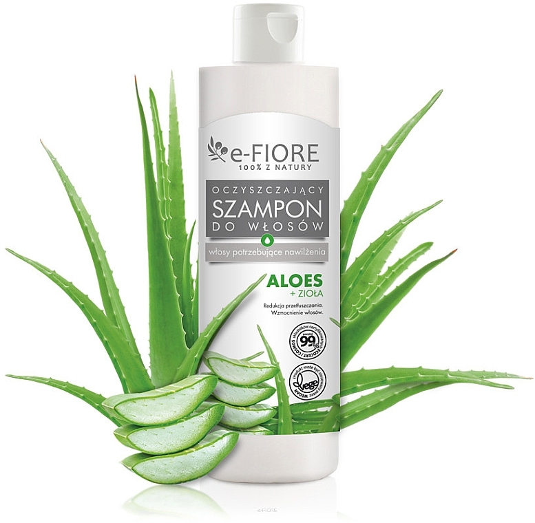 Aloe & Herb Shampoo - E-Fiori — photo N1