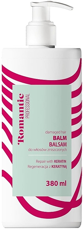 Repairing Keratin Conditioner - Romantic Professional Keratin Hair Balm — photo N1