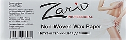 Nonwoven Depilatory Strips - Zario Professional Non-Woven Wax Paper — photo N1