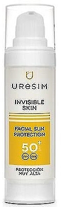 Sunscreen - Uresim nvisible Skin Facial SPF 50 — photo N1