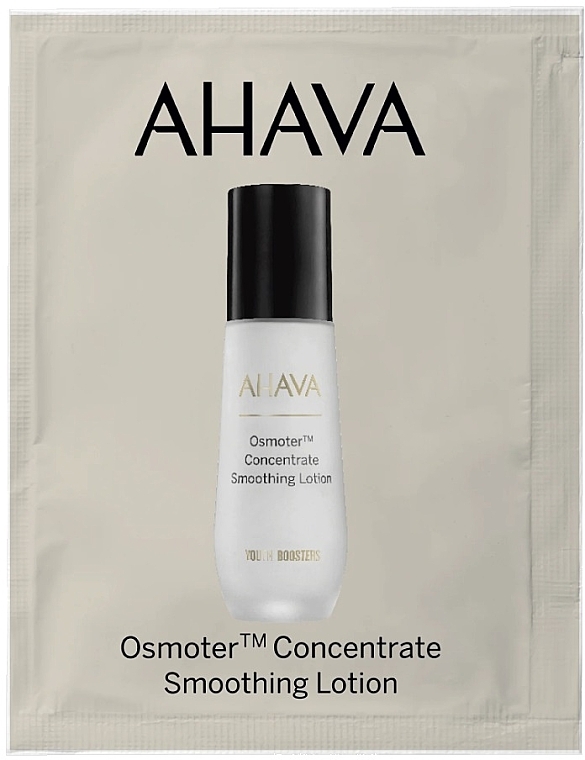 Smoothing Face Lotion - Ahava Osmoter Concentrate Smoothing Lotion (sample) — photo N1