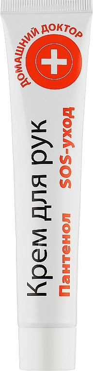 Panthenol SOS Hand Cream - Domashniy Doktor — photo N1