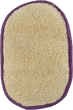 Fragrances, Perfumes, Cosmetics Oval Loofah Sponge, purple - Soap Stories