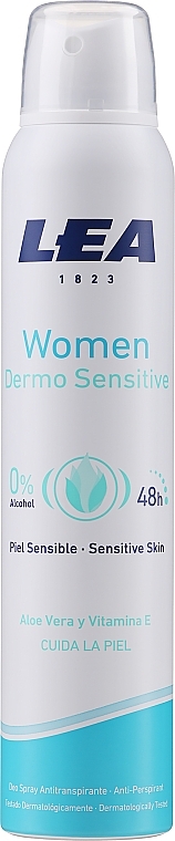 Antiperspirant Spray - Lea Women Dermo Sensitive Deodorant Body Spray — photo N2