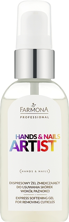 Cuticle Gel Remover - Farmona Hands and Nails Artist Express Softening Gel For Removing Cuticles — photo N1