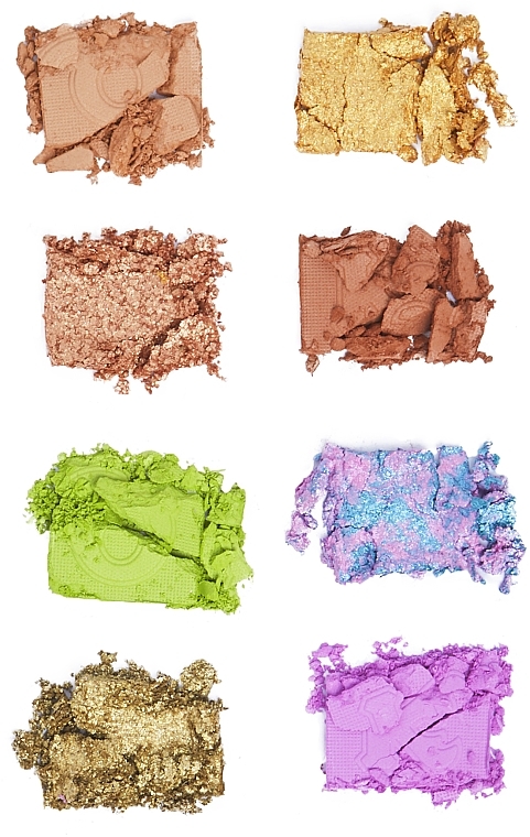 Eyeshadow Palette - Makeup Revolution X Monsters University Card Palette Mike & Sulley Scare — photo N1
