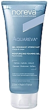 Fragrances, Perfumes, Cosmetics Moisturizing Foaming Gel - Noreva Aquareva Gel Moussant Hydratant