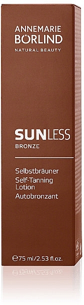Self-Tanning Lotion - Annemarie Borlind Sunless Bronze Self-Tanning Lotion — photo N2