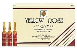 Fragrances, Perfumes, Cosmetics Slimming and Lifting Ampoule Serum - Yellow Rose Liposomes Body Slimming & Firming Bio-Complex