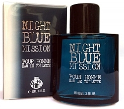 Real Time Night Blue Mission Pour Homme - Eau de Toilette — photo N5