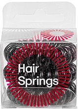 Fragrances, Perfumes, Cosmetics Elastic Hair Bands, 3 pcs - Hair Springs