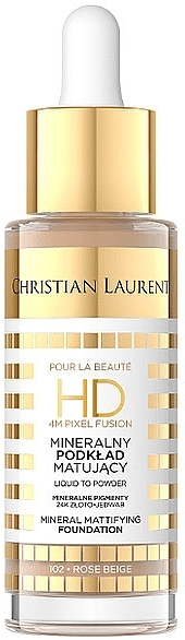 Foundation - Christian Laurent HD 4M Pixel Fusion Mineral Mattifying Foundation — photo N1