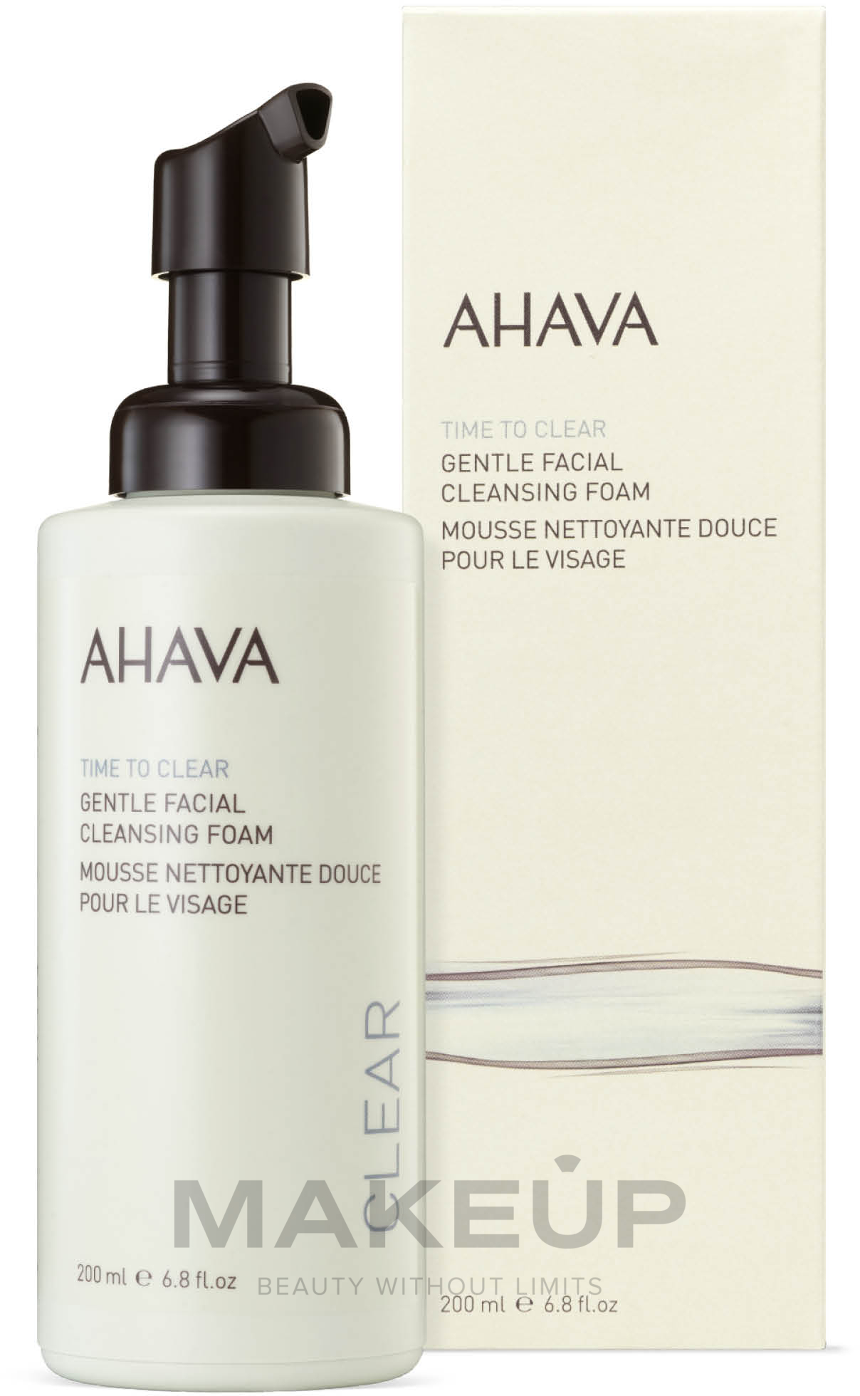 Cleansing Facial Foam - Ahava Time to Clear Gentle Facial Cleansing Foam — photo 200 ml