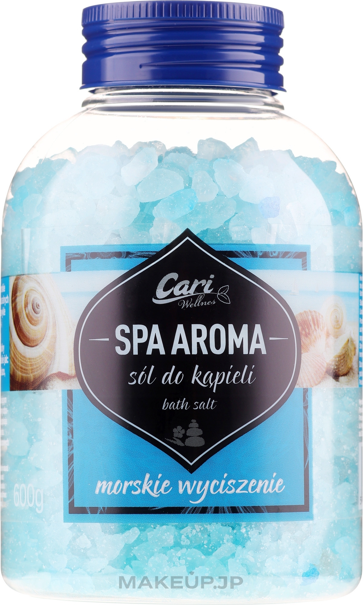 Bath Salt, blue - Cari Spa Aroma Salt For Bath — photo 600 g