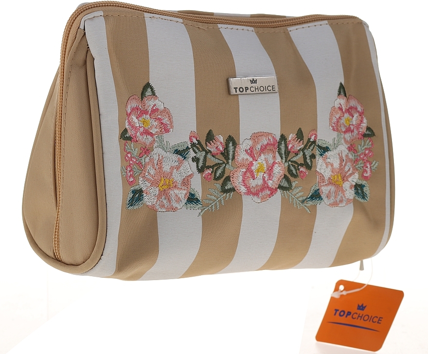 Makeup Bag "Shaplet", 96525, beige - Top Choice  — photo N1