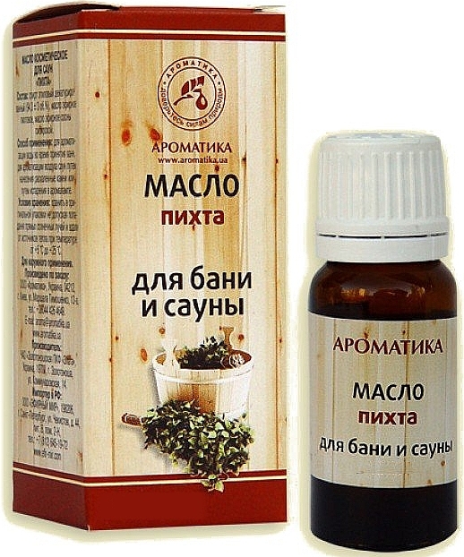 Steam Bath & Sauna Essential Oil "Fir" - Aromatika — photo N1