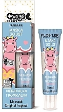 Fragrances, Perfumes, Cosmetics Original Tropical Lip Mask - Floslek Vege Lip Mask Original Tropical