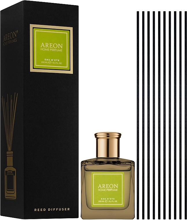 プレミアム パルファム フレグランス ディフューザー、PSB05 - Areon Home Perfume Eau D'Ete Reed Diffuser	 — photo N2