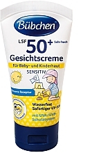 Baby Face Sunscreen SPF50 - Bubchen Sensitive Gesichtscreme — photo N2