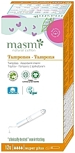 Organic Applicator Tampons - Masmi Super Plus — photo N2