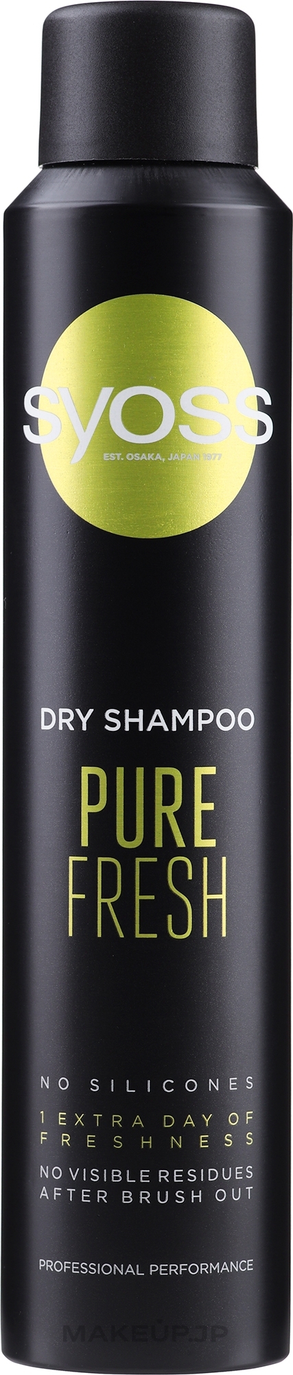 Dry Shampoo - Syoss Pure Fresh Dry Shampoo — photo 200 ml