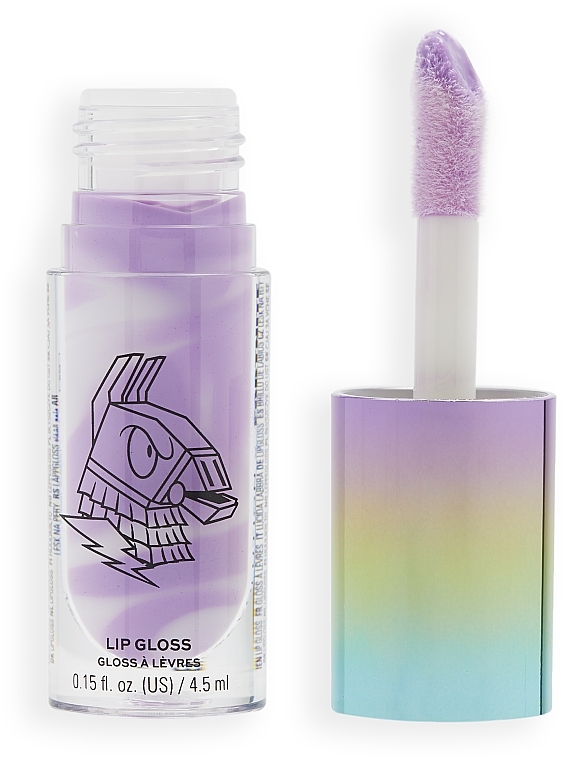 Lip Gloss - Makeup Revolution X Fortnite Llama Lip Swirl — photo N5