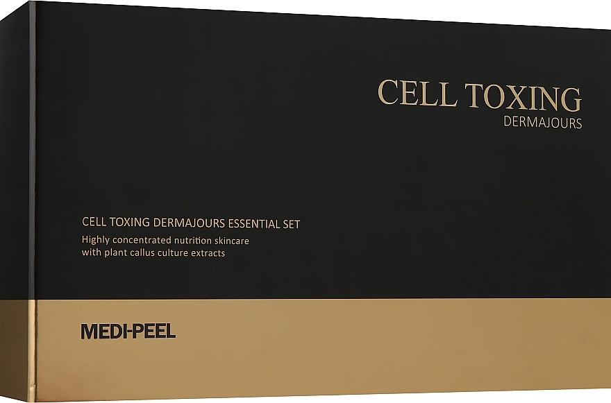 Set - MEDIPEEL Cell Toxing Dermajours Essential Kit (ser/100ml + toner/30ml + emulsion/30ml + cream/50g + cream/10g) — photo N1