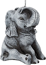 Fragrances, Perfumes, Cosmetics Scented Candle, 11,5x8 cm, grey elephant - Artman Elephant