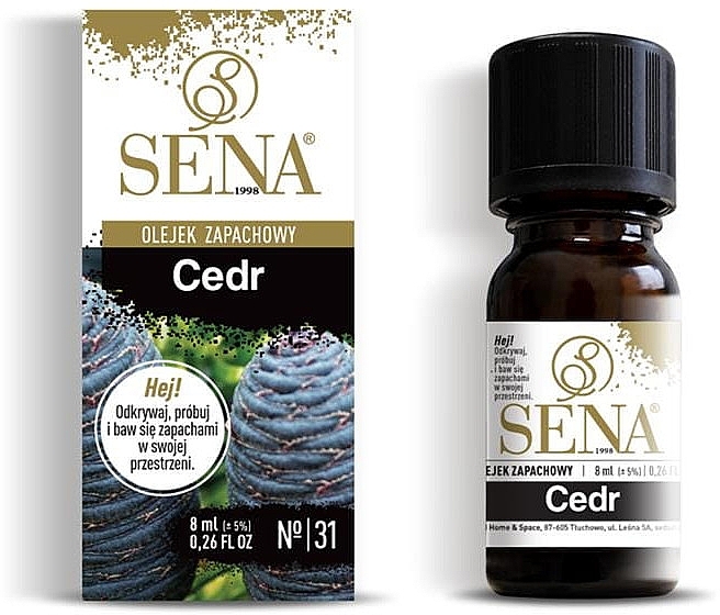 Cedar Aroma Oil - Sena Aroma Oil №31 Cedar — photo N2