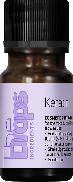 Pure Keratin Treatment - Pharma Group Laboratories The Drops Keratin Booster Shot — photo N1