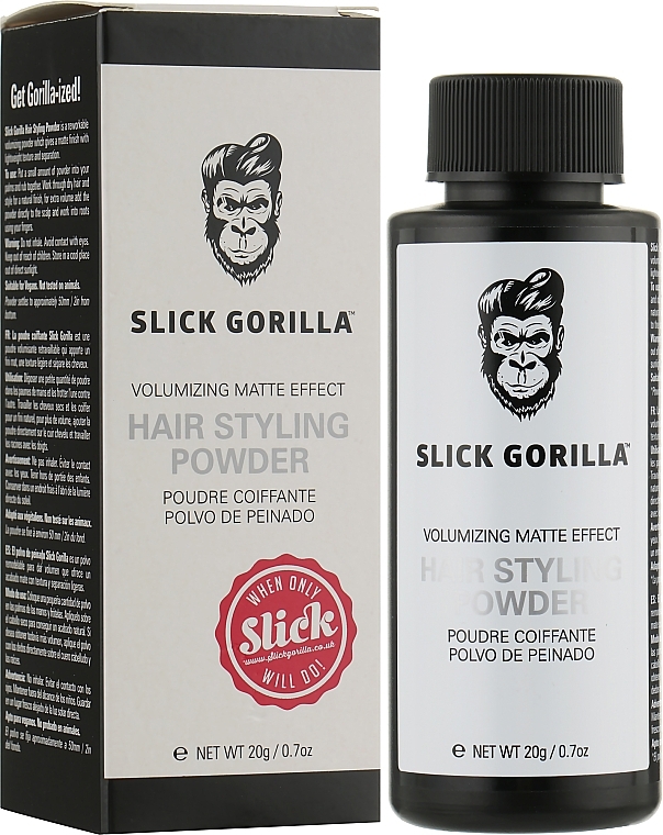 Hair Styling Powder - Slick Gorilla Hair Styling Powder — photo N2