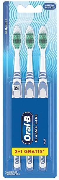 Medium Toothbrush Set - Oral-B Classic Care Toothbrush — photo N1