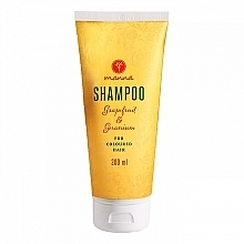 Fragrances, Perfumes, Cosmetics Shampoo for Colored Hair - Manna Grapefruit & Geranium Shampoo For Coloured Hair