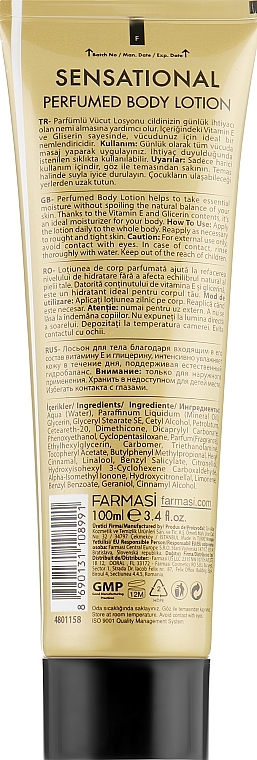 Farmasi Sensational - Body Lotion — photo N2