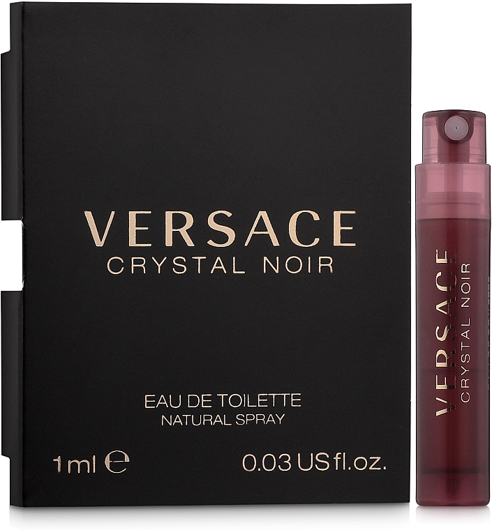 Versace Crystal Noir - Eau de Toilette (sample) — photo N1