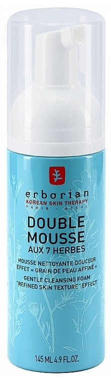 7 Herbs Cleansing Foam - Erborian Aux 7 Herbs Double Mousse — photo N1