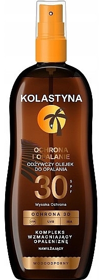 Sunscreen Body Oil SPF 30 - Kolastyna — photo N1