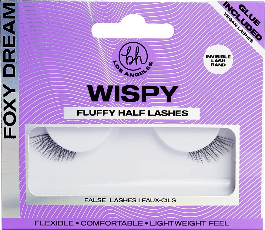 つけまつげ - BH Cosmetics Wispy Half Lashes Foxy Dream — photo N1