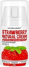 Vitamin Face & Decollete Strawberry Cream - Naturalissimo Strawberry Natural Cream — photo N1