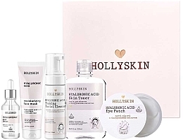 Set, 5 items - Hollyskin Hyaluronic Acid Care Maxi Set — photo N2