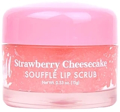 Fragrances, Perfumes, Cosmetics Strawberry Cheesecake Lip Scrub - Barry M Souffle Lip Scrub Strawberry Cheesecake