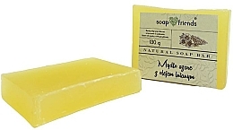 Fragrances, Perfumes, Cosmetics Linseed Oil Body Gray Glycerin Soap - Soap&Friends 