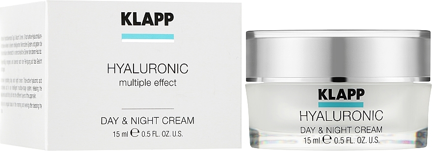 Hyaluronic Day & Night Cream - Klapp Hyaluronic Day & Night Cream (mini size) — photo N2