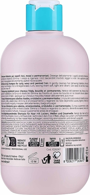 Curly Hair Shampoo - Inebrya Ice Cream Curly Plus Curl Shampoo — photo N2