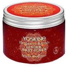 Body Sugar Scrub - Yoskine Happiness Rituals Imbir Sugar Body Scrub — photo N1