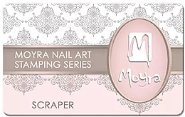 Fragrances, Perfumes, Cosmetics Stamping Scraper - Moyra Nail Art Stamping Series Scraper