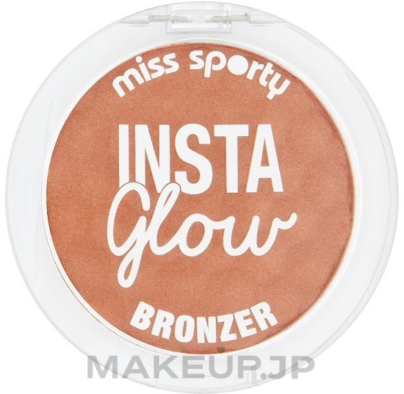 Bronzing Powder - Miss Sporty Insta Glow Bronzer — photo 001 - Sunkissed Blonde