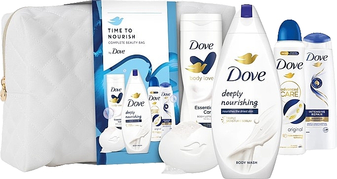 Set, 5 products - Dove Time to Nourish Complete Beauty Set — photo N1