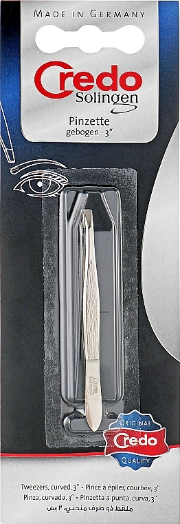 Slanted Tweezers, 14510 - Credo Solingen Faces — photo N1