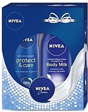 Fragrances, Perfumes, Cosmetics Gift Set - NIVEA Body Milk Nourishing Kit (b/milk/250ml + deo/150ml + cr/30ml)